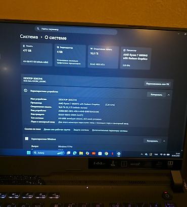 asus rog strix g18: ASUS ROG Strix G15 oyun noutbuku - Ekran: 15.6" IPS, incə çərçivə — 6