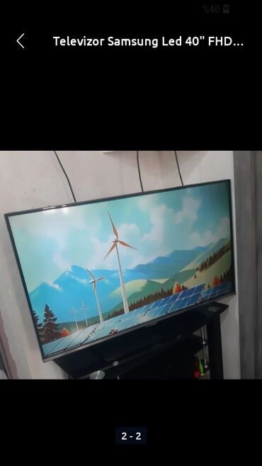 Televizorlar: Televizor Samsung Led 40" HD (1366x768), Ödənişli çatdırılma
