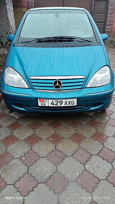 Mercedes-Benz: Mercedes-Benz A-class: 2002 г., 1.6 л, Автомат, Бензин, Хэтчбэк — 1