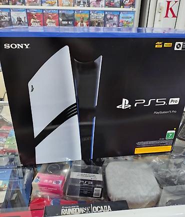ps4 pro disc: Playstation 5 pro 2TB.TAM bağlı upokovkada orginal. Çatdırılma — 1