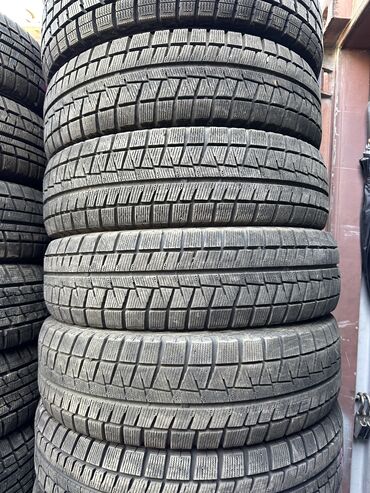 Шины: Шины 185 / 70 / R 14, Зима, Б/у, Комплект, Легковые, Япония, Bridgestone