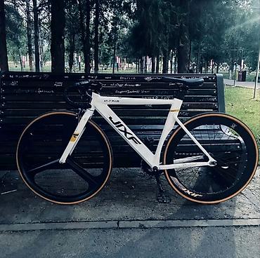 фикс жиксеф: Городской фикс/трек велосипед JIXF AT-7 PLUS - Рама: алюминий — 2