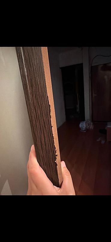 qapi ucun bezekler: Şüşəli daxili otaq qapısı - Material: MDF əsaslı panel, dekorativ — 2