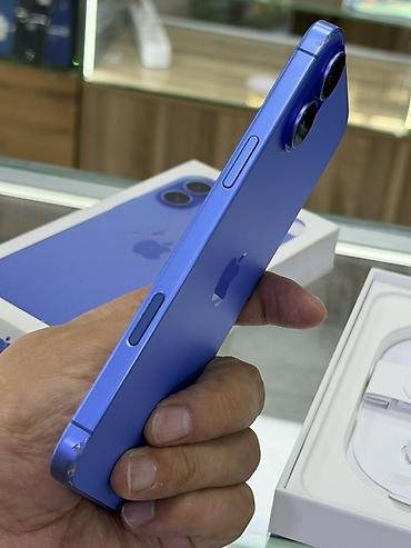 iphone red 7: IPhone 16 Plus, Б/у, 128 ГБ, Синий, Коробка, 91 % — 7