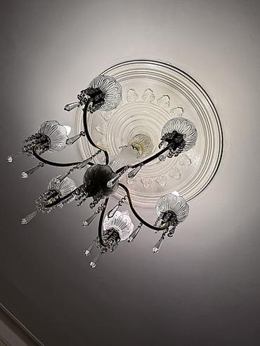 samlar: Çılçıraq, 6 lampa, Şüşə — 5
