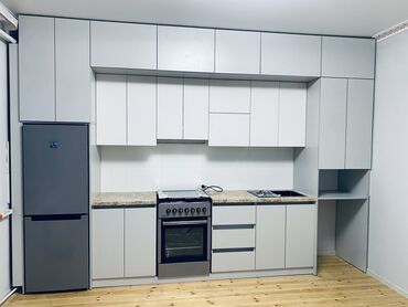 Кухонные гарнитуры: Кухонный гарнитур, Новый, ДСП, Бесплатная доставка, Платная доставка, Самовывоз — 4