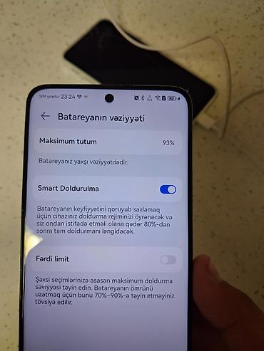 huawei p smart 2018 ekran: Huawei Nova Y90, 128 GB, rəng - Yaşıl, Düyməli, İki sim kartlı, Sensor — 5