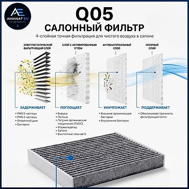q05 air: Оригинальный салонный фильтр с активированным углём для Changan Qiyuan — 2