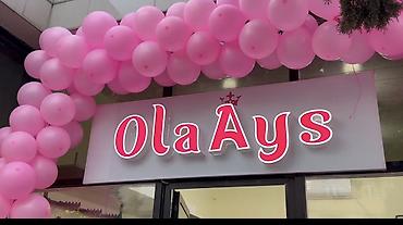 kepka satisi: Olays Led işiqli Mağaza logosu ucuz qiymete satilir — 3