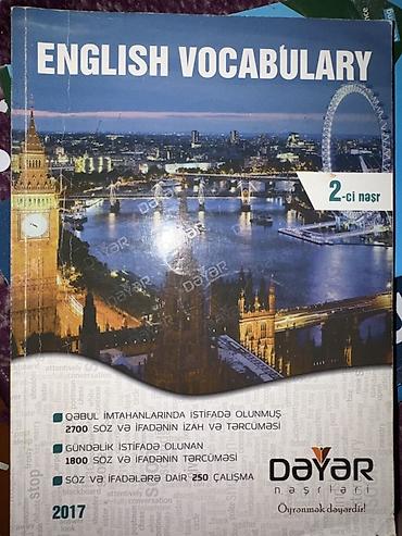 Книги и журналы: Məhsul: “English Vocabulary” – 2-ci nəşr (Dayar nəşri) Xüsusiyyətlər — 1