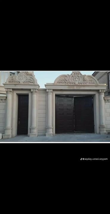 Fasad işləri: Fasad daş işləmələri və dekorativ elementlərin hazırlanması və — 6