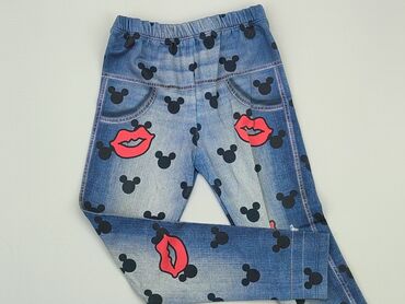 legginsy rebel skin: Leggings for kids, 3-4 years, 98/104, condition - Good