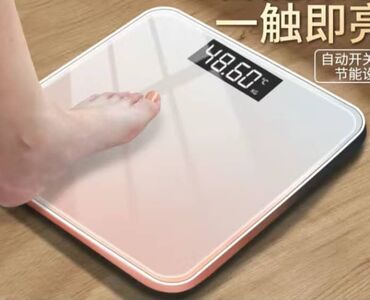 бу тараза: Floor Scale Электрондук, Айнек, 180 кг