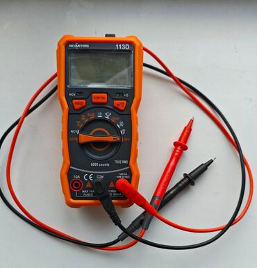 цифровой мультиметр: Мультиметр полностью исправен, работает от 3-х батареек ААА