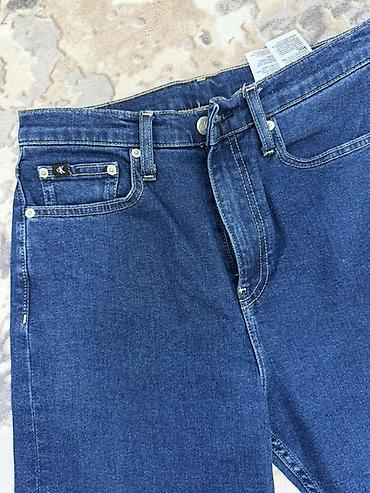 Жынсылар: Джинсы Calvin Klein, классическая модель - Цвет: темно‑синий (индиго) — 2