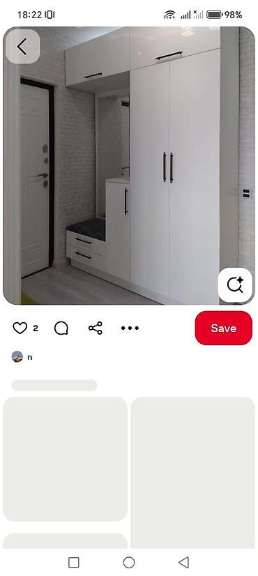 saloglu mebel gence: Mənzil girişi üçün müasir vestiyer-garderob dəsti - Dizayn — 3