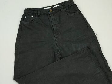 spodnie szerokie bershka: Jeansy, Bershka, M (EU 38), stan - Dobry