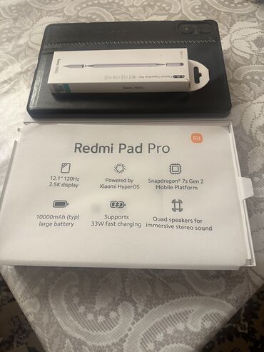 usaq plansetleri: Yeni Xiaomi Redmi Pad Pro, 12,4", 256 GB, Ünvandan götürmə, Rayonlara çatdırılma