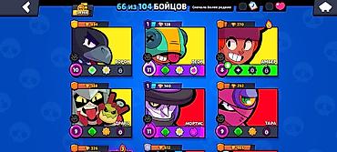Галстуки, запонки: Аккаунт Brawl Stars Основные параметры: - Путь к славе: 35 209 — 4