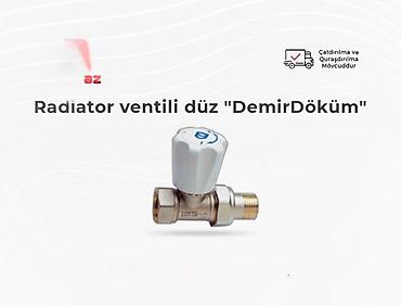 ventil: Radiator ventili düz "DemirDöküm"Texniki Göstəricilər Brend — 1