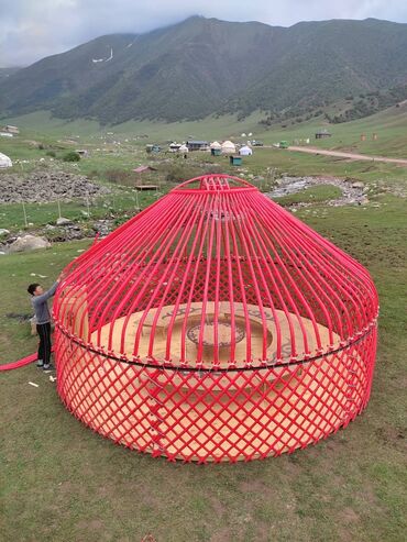 Продажа юрт: Продажа юрты, Каркас Деревянный, 85 баш, Диаметр: 6 метров — 11