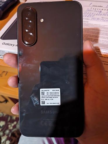 смарт кольцо: Samsung Galaxy A36 5G, Новый, 256 ГБ, цвет - Черный, 2 SIM — 2