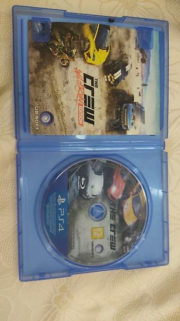 p4 disk: The crew wildrun edition (ps4) üçündür heç bir cızığı yoxdur — 2