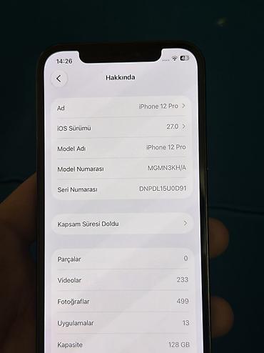 айфон 5 с: IPhone 12 Pro, 128 ГБ, Blue Titanium, Беспроводная зарядка, Face ID — 4