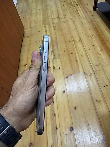 ekrani: IPhone 15 Pro Max, 256 GB, Natural Titanium, Face ID, Sənədlərlə — 5