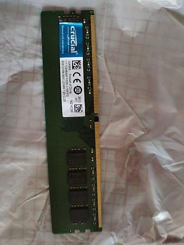 komputer 16 gb ram: Operativ yaddaş (RAM) Crucial, 8 GB, 3200 Mhz, DDR4, PC üçün, Yeni — 3