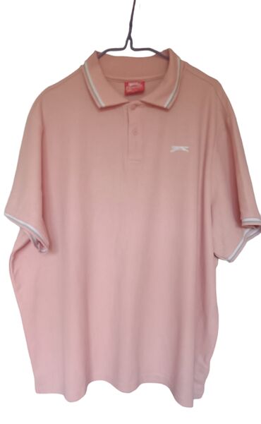 prugaste majice: T-shirt 3XL (EU 46), color - Pink