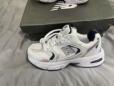 Жеке буюмдар: Эркектердин кроссовкасы, 34, New Balance, Жаңы, түсү - Ак, Өзү алып кетүү, Акысыз жеткирүү, Акылуу жеткирүү — 4