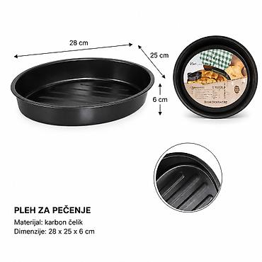 KMT Ovalni kalup za pečenje 2406122 Praktičan ovalni pleh za pečenje na lalafo.rs KMT Ovalni kalup za pečenje 2406122 Praktičan ovalni pleh za pečenje