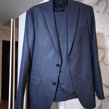 qaçış üçün kişi gödəkçəsi: Kostyum, Demisezon, DKNY, 3XL (EU 46), rəng - Göy