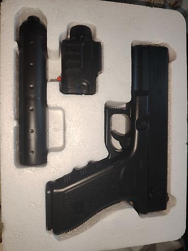 lazer oyuncaq: P180-2 Airsoft tapança dəsti - 6 mm BB güllələr üçün airsoft tapança — 2