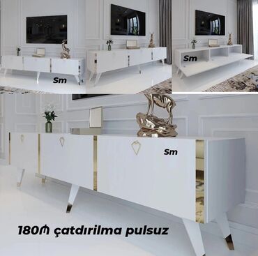 televizor atligi: *TV Stend 📺* 180 azn 😍 Sifarişlə hazırlanır Rəng seçimi var Ölçü