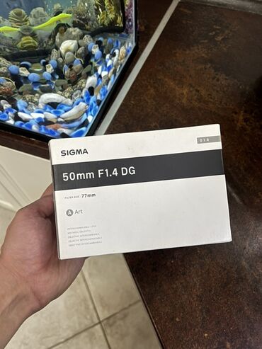купить микрофон для компьютера: Объектив SIGMA 50mm F1.4 DG Art - Фокусное расстояние: 50 мм