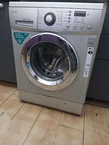 balaca printer: LG paltaryuyan maşın – ön yüklənən, 6 kq tutumlu, Inverter Direct — 1
