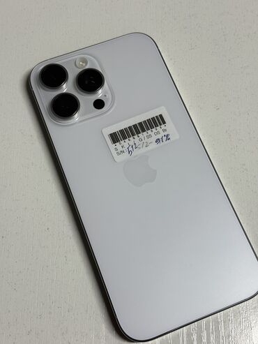 айфон xr цена в бишкеке 64 гб: IPhone 16 Pro Max, Колдонулган, 512 ГБ, White Titanium, 91 %