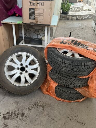 купить зимние шины на внедорожник: Колеса в сборе 215 / 60 / R 16, Зима, Новый, Комплект, Легковые, Литые, отверстий - 5