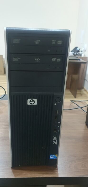 Masaüstü kompüterlər və iş stansiyaları: Hp Z400 Workstation,plata işləmir,hard disk və ram yoxdu!Zapçast kimi
