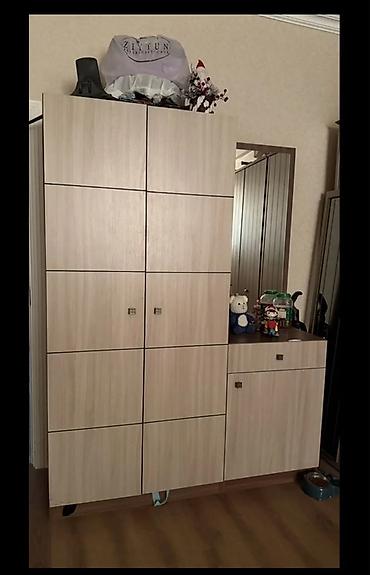 TƏCİLİ SATILIR!!! DƏHLİZ DOLABI 100azn qəti problemi yoxdur STOL, STUL