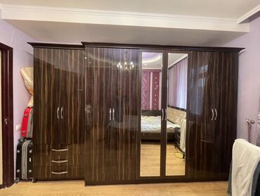 шкаф купе по индивидуальным размерам: Кийим салуучу шкаф, Түз, ЛДСП