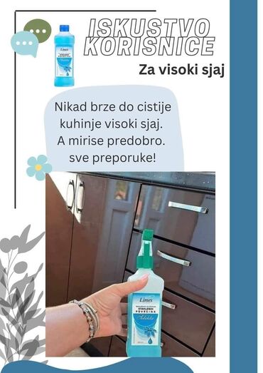 Kućna hemija i proizvodi za kuću: Limes Staklosjaj je koncentrat za čišćenje staklenih i drvenih — 11