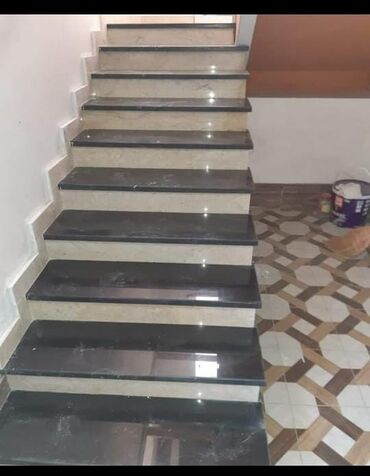 Mərmər: Qranit və mərmər pilləkən plitələri və lövhələri - Material: yüksək — 2