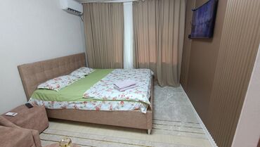 Посуточная аренда квартир: 1 комната, Душевая кабина, Постельное белье, Кондиционер