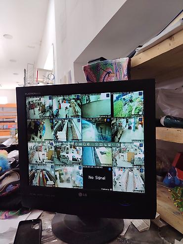 planşet alıram: LG Flatron monitor – CCTV müşahidə ekranı - Brend/model: LG Flatron — 1
