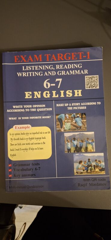 7 ci sinif informatika: Məhsul: Exam Target-1 – English 6-7 (Listening, Reading, Writing and