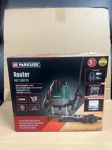 dingqi alat: PARKSIDE glodalica za drvo POF 1200 D3 – električna ručna glodalica — 4