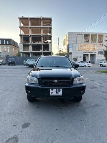 Toyota: Toyota Highlander: 2003 г., 3 л, Автомат, Бензин, Кроссовер